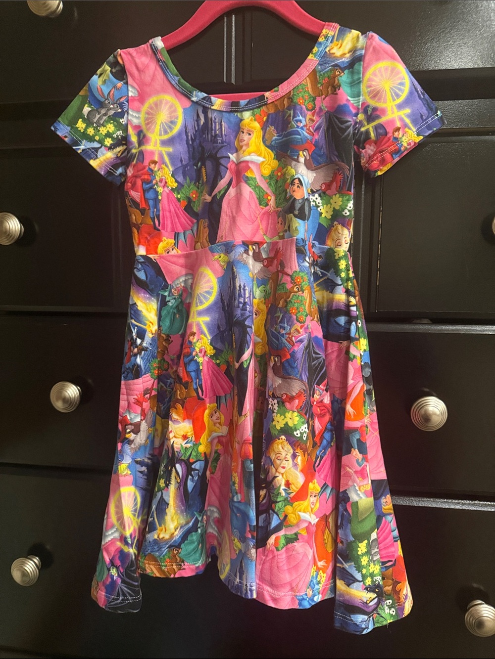 Wild rich kids sleeping beauty / aurora dress NWOT